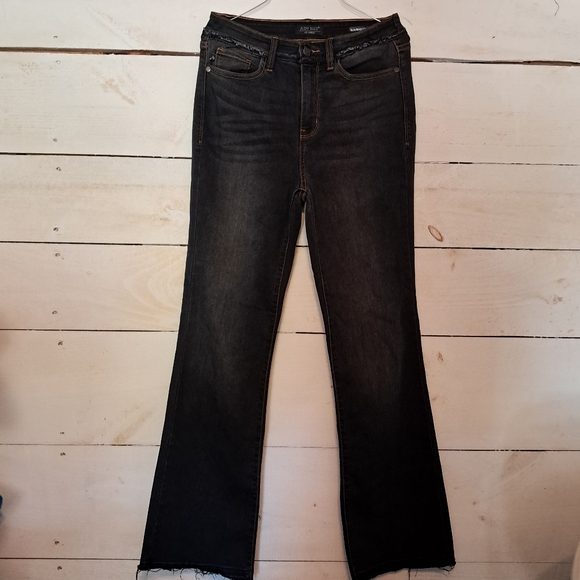 Judy Blue Ashland High Rise Slim Bootcut Black Wash Jeans Size 9/29 - Picture 2 of 11